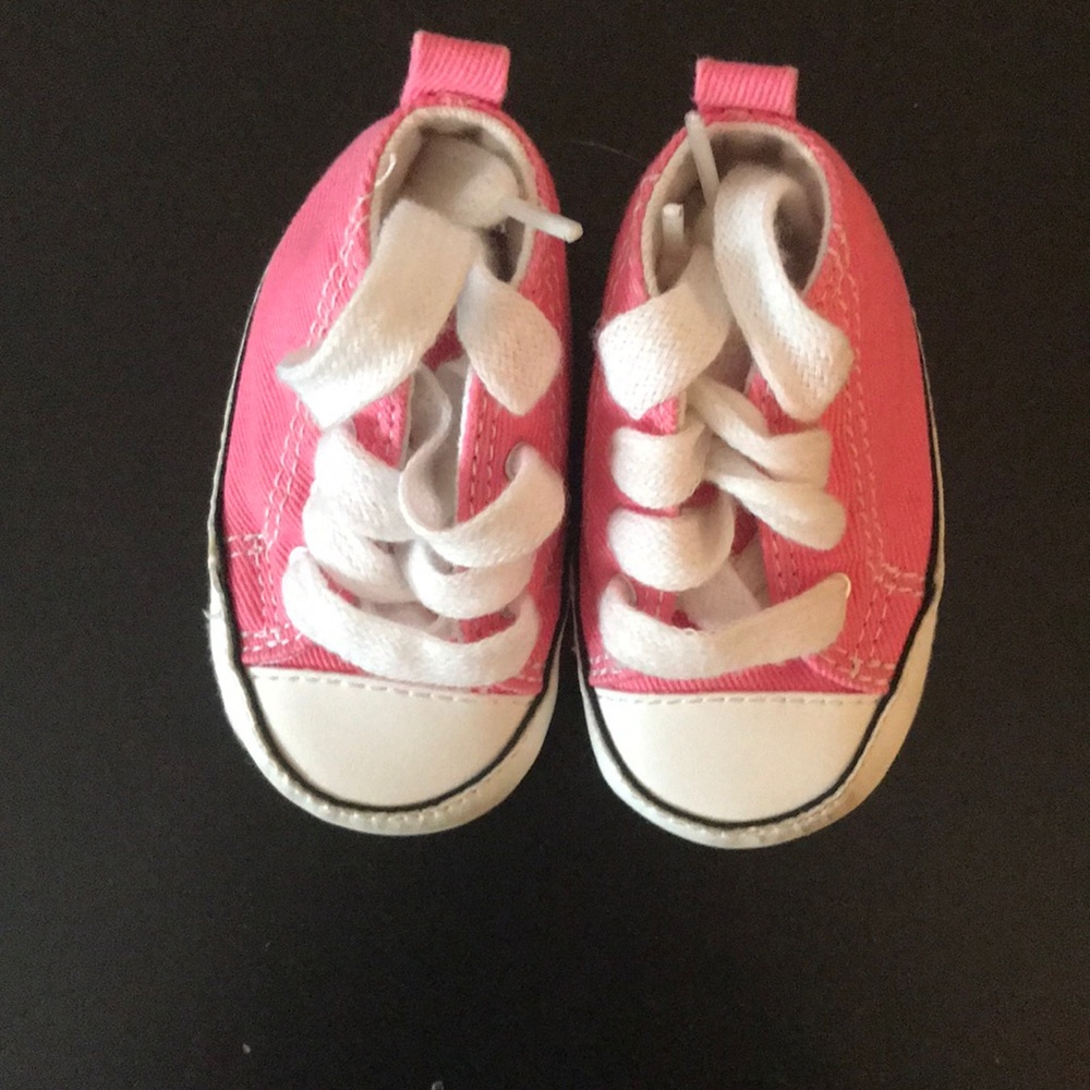 Pink converse size 1
